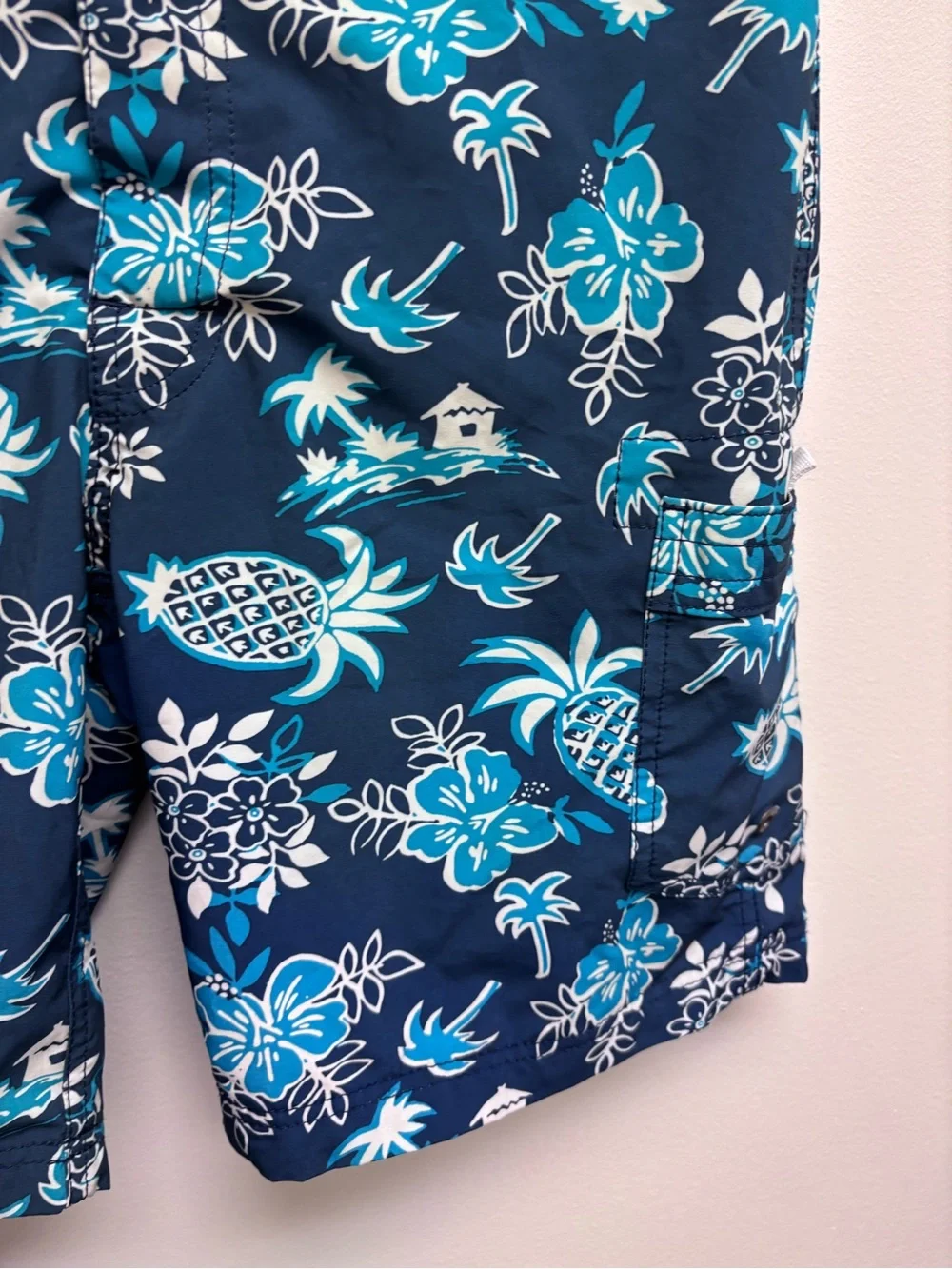 J. Crew Tropical 9” Flex Board Short